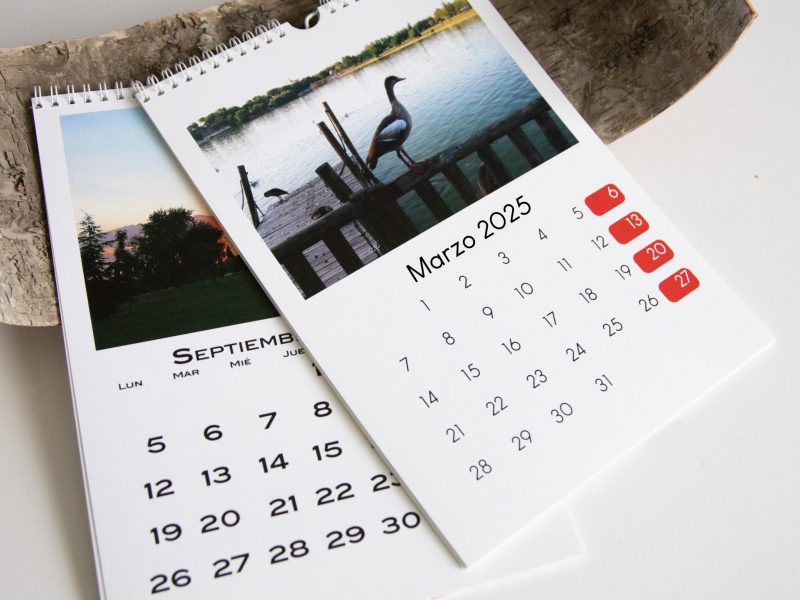 calendario de pared