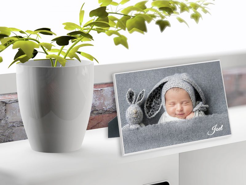 photo panel en encimera