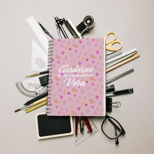 cuaderno personalizado cosas bonitas